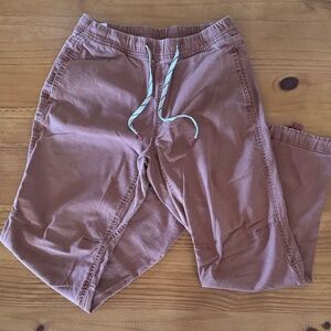 Topo Designs, Women's Dirt Pant, Jogger, Rusty Salmon, Medium